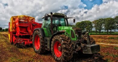 Tractor farming